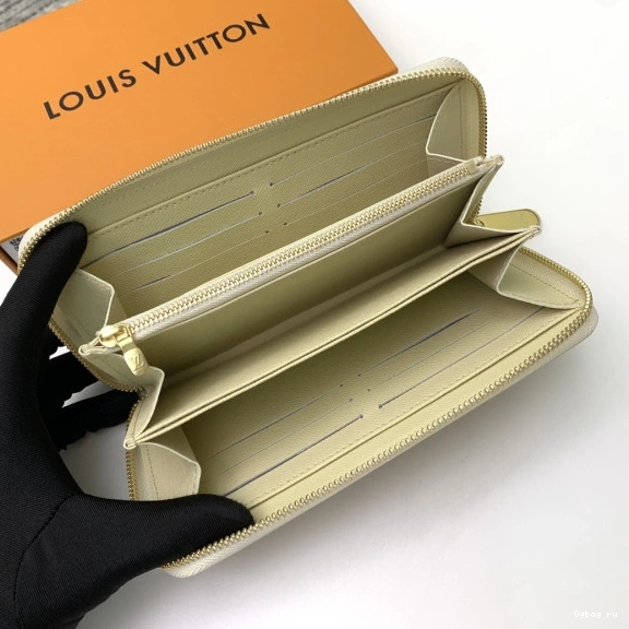 LOUIS ZIPPY VUITTON WALLET 0712